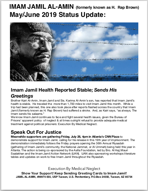IJAN Update July 2019, link here for the pdf of the latest edition